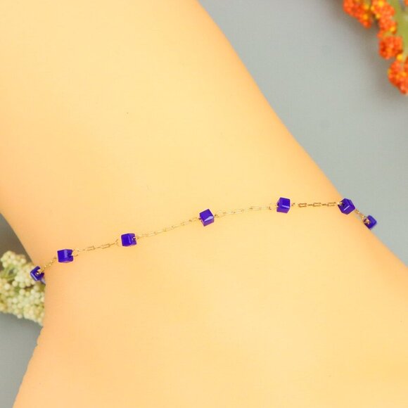 Handmade Anklet – A Stylish Choice for Women, Thoughtful Gift Idea, EVCH1430 - Picture 1 of 8